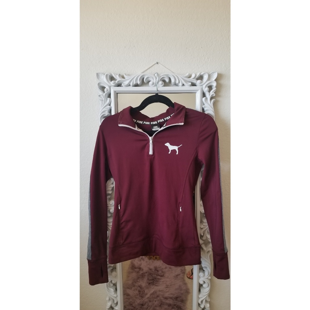 PINK quarter zip jacket